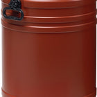 Weithalsfass ( 9000450115 ) 75 l braun mit beigem Deckel Einfüllöffnung-Ø 354 mm