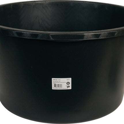 Cubo de mortero GRIPLINE O ( 4000819013 ) 65 l negro