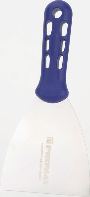 Espátula de pintor ( 4000816553 ) Ancho 100 mm acero inoxidable altamente pulido resistente a los ácidos