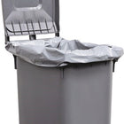 Kunststoffsack ( 9000466519 ) 120 l LD-PE grau 100 µm