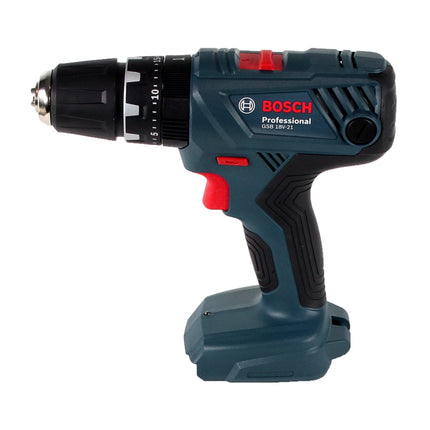 Bosch Professional GSB 18V-21 Akku Schlagbohrschrauber 18V 55Nm Solo + Bitbox - ohne Akku, ohne Ladegerät - Toolbrothers
