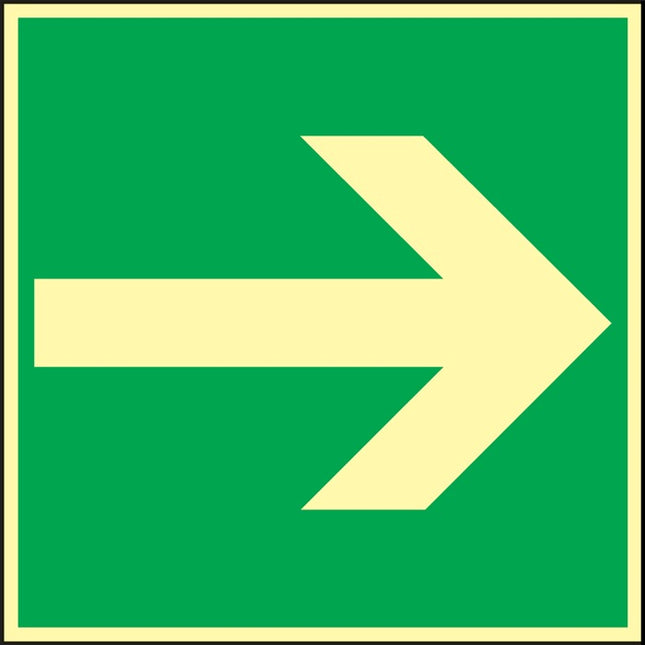 Rescue sign BGV A8 ( 3000277434 ) L148xW148 mm Foil