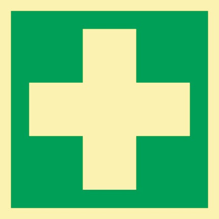 Escape sign ASR A1.3/DIN EN ISO 7010/DIN 67510 ( 9000477463 ) L148xW148 mm Foil