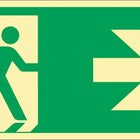 Rettungszeichen DIN EN ISO 7010 ( 9000477436 ) L297xB148 mm Folie