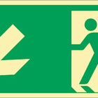 Rettungszeichen DIN EN ISO 7010 ( 9000477445 ) L297xB148 mm Kunststoff