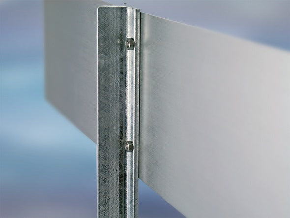 Steel stand ( 3000277691 ) with base plate for car park signage