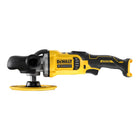 DeWalt DCM 849 D2 Cordless random orbital polisher 18 V 180 mm brushless + 2x rechargeable battery 2.0 Ah + charger