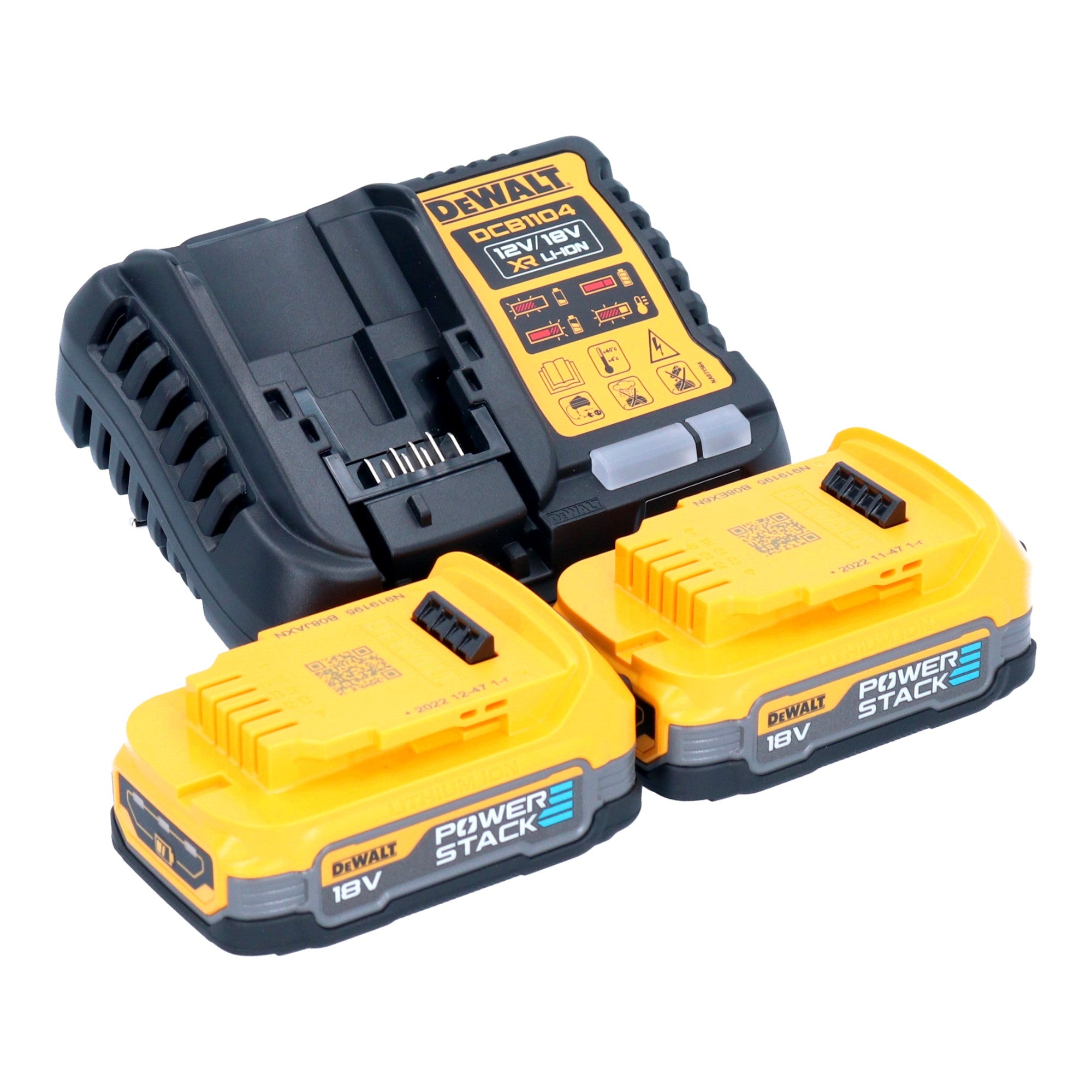 DeWalt DCD 800 E2 Akku Bohrschrauber 18 V 90 Nm Brushless 2x Powerstack Akku 1 7 Ah Ladegeraet 2 - toolbrothers