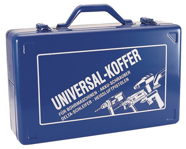 Valigia per macchina utensile ( 4000871279 ) W390xD240xH112mm inserto in schiuma lamiera d'acciaio blu