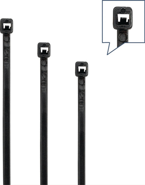 Cable tie set ( 4000900889 ) 500 pieces black