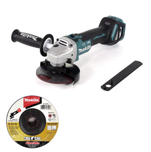 Makita DGA 513 Z Akku Winkelschleifer 18V 125mm Brushless Solo + 6x Scheibe - ohne Akku, ohne Ladegerät