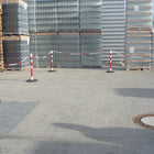 Locking post ( 9000490023 ) PPC red/white Ø 63 mm with eyelet