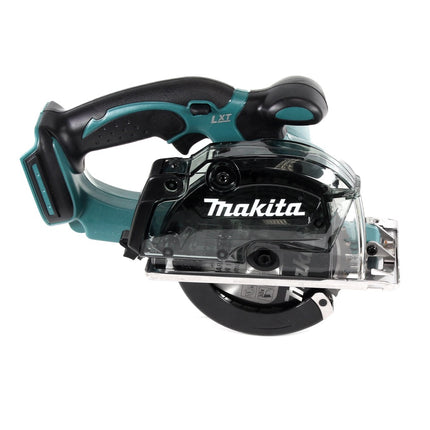 Makita DCS 552 RM 18 V Akku Metall Handkreissäge 136 mm + 2x 4,0 Ah Akku und Ladegerät + Sägeblatt und Schutzbrille - Toolbrothers
