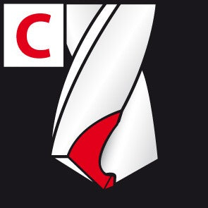 Broca helicoidal RUKO (8000424148) diámetro nominal 10 mm 3xD corte derecho longitud espiral 43 mm