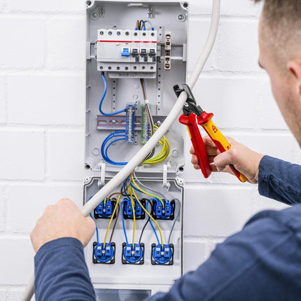 Cesoie per cavi Knipex StepCut XL ( 8004039102 ) lunghezza 225 mm impugnatura comfort