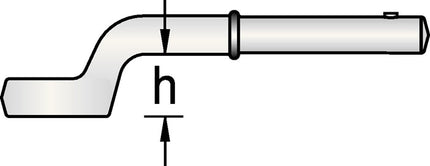 Llave de estrella Gedore 2 A 85 ( 4000824115 ) ancho de llave 85 mm acodada