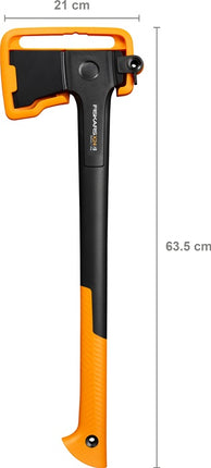 Hacha universal Fiskars X24-M ( 4000819594 ) Longitud 600 mm Longitud del mango 520 mm