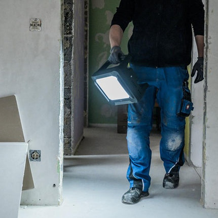 Brennenstuhl Projecteur de chantier hybride à LED 10050 MH ( 8002643422 ) 100 W 12500 lm