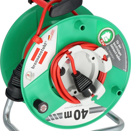 Brennenstuhl Gartenkabeltrommel Garant G ( 8000808984 ) 38 + 2 m PVC 3 x 1,5 mm² Kunststoff IP44