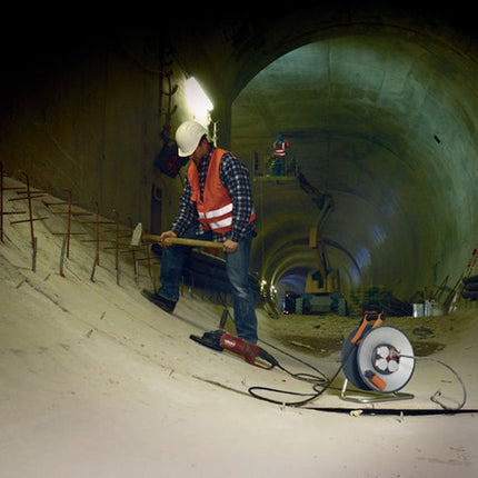 Brennenstuhl Kabeltrommel professionalLINE SteelCore ( 8000809077 ) 25 m Gummi 3 x 2,5 mm² Stahlblech isoliert IP44