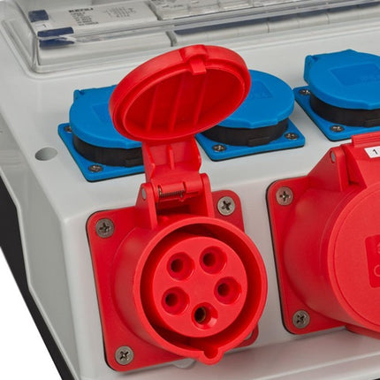 Brennenstuhl Kunststoffwandverteiler ( 4000873992 ) CEE-32 A, 5-polig