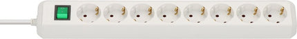 Brennenstuhl Eco Line socket strip ( 4000873539 ) 16 A 250 V white 3 m H05VV-F 3 x 1.5 mm²