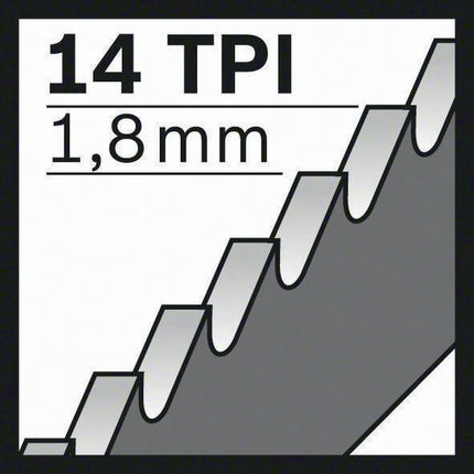Brzeszczot do piły szablastej Bosch S 922 BF ( 8000343778 ) długość 150 mm szerokość 19 mm zestaw, frezowany