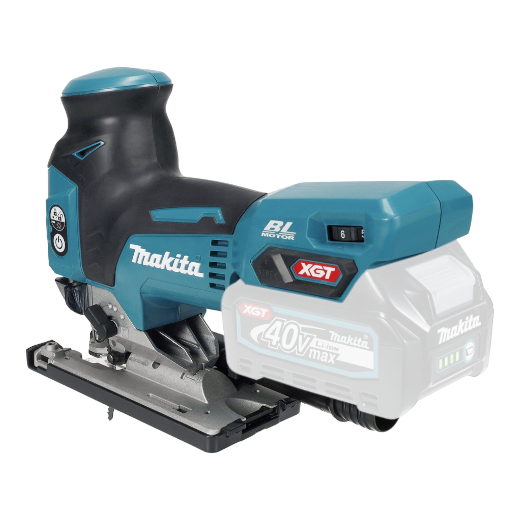 Makita JV 001 GD101 Akku Stichsaege 40 V max 135 mm Brushless 1x Akku 2 5 Ah Makpac ohne Ladegeraet 4 - toolbrothers