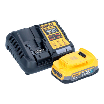 DeWalt DCD 999 E1T cordless impact drill 18 V 95 Nm brushless + 1x Powerstack battery 1.7 Ah + charger + TSTAK