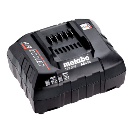 Metabo Set de base 2x pack de batteries LiHD 12 V 4,0 Ah + chargeur ASC 55 ( 685301000 )