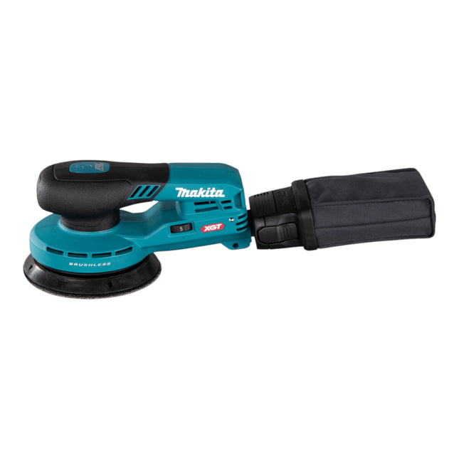 Makita BO 001 CGM101 Cordless random orbit sander 40 V max. 125 mm 5.0 mm stroke Brushless + 1x rechargeable battery 4.0 Ah + Makpac - without charger