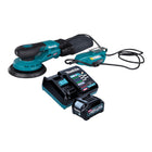 Makita BO 002 CGD101 Akku Exzenterschleifer 40 V max 150 mm 5 0 mm Hub Brushless 1x Akku 2 5 Ah Ladegeraet 0 - toolbrothers