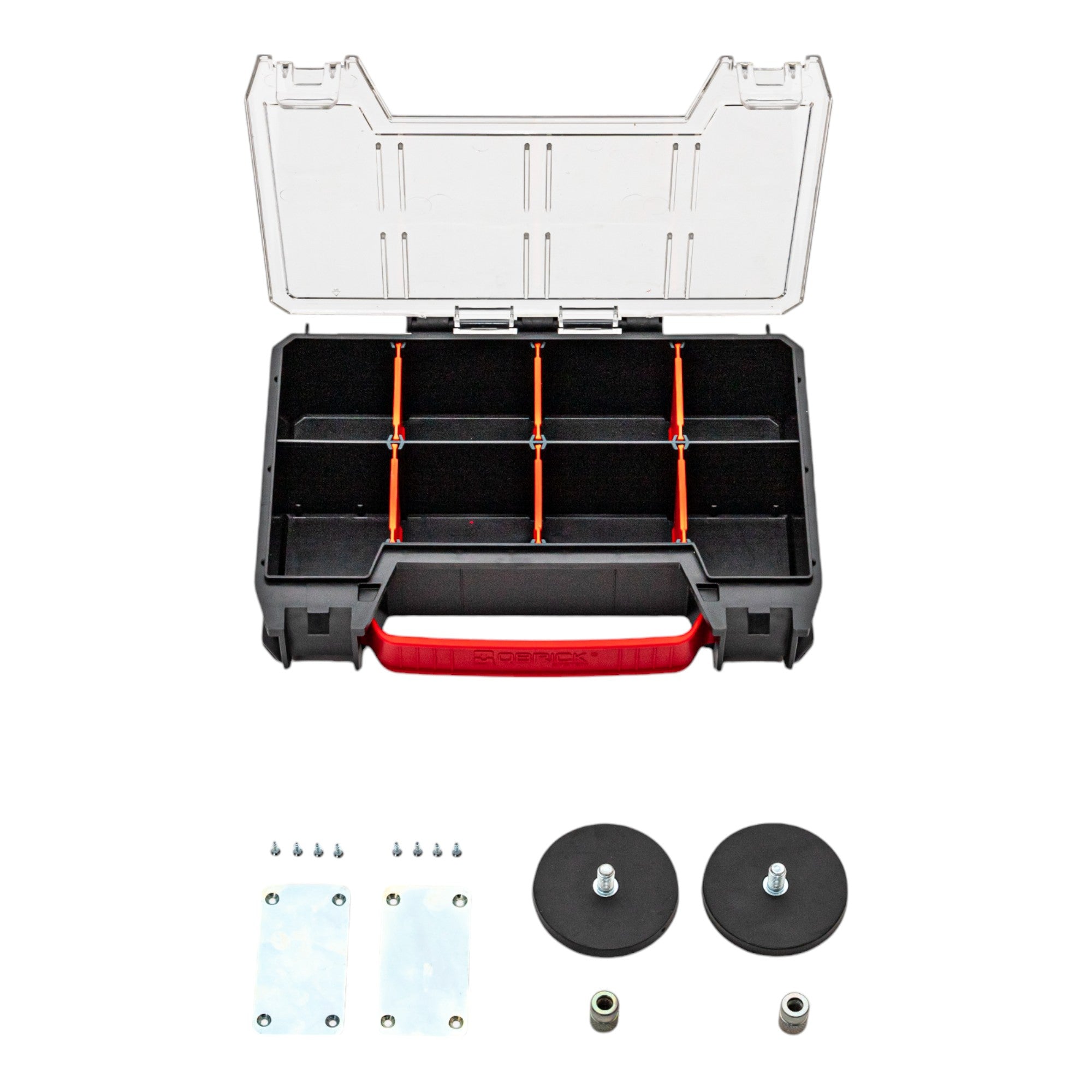 Qbrick System Custom Magnetic Set Magnet Adapter fuer ONE 2 0 PRO 2 0 PRIME Koffer zur magnetischen Befestigung von Werkzeugen 1 - toolbrothers