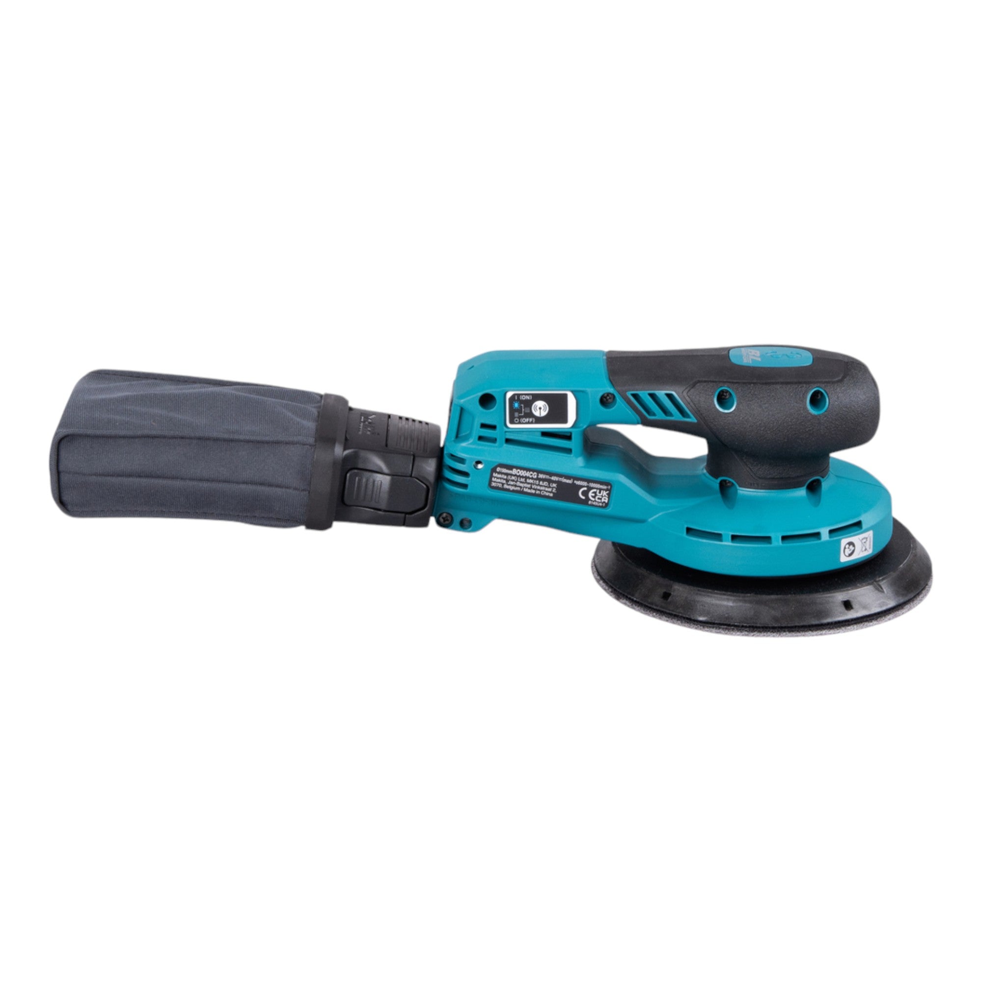 Makita BO 004 CGD1 Akku Exzenterschleifer 40 V max 150 mm 3 0 mm Hub Brushless 1x Akku 2 5 Ah ohne Ladegeraet 4 - toolbrothers