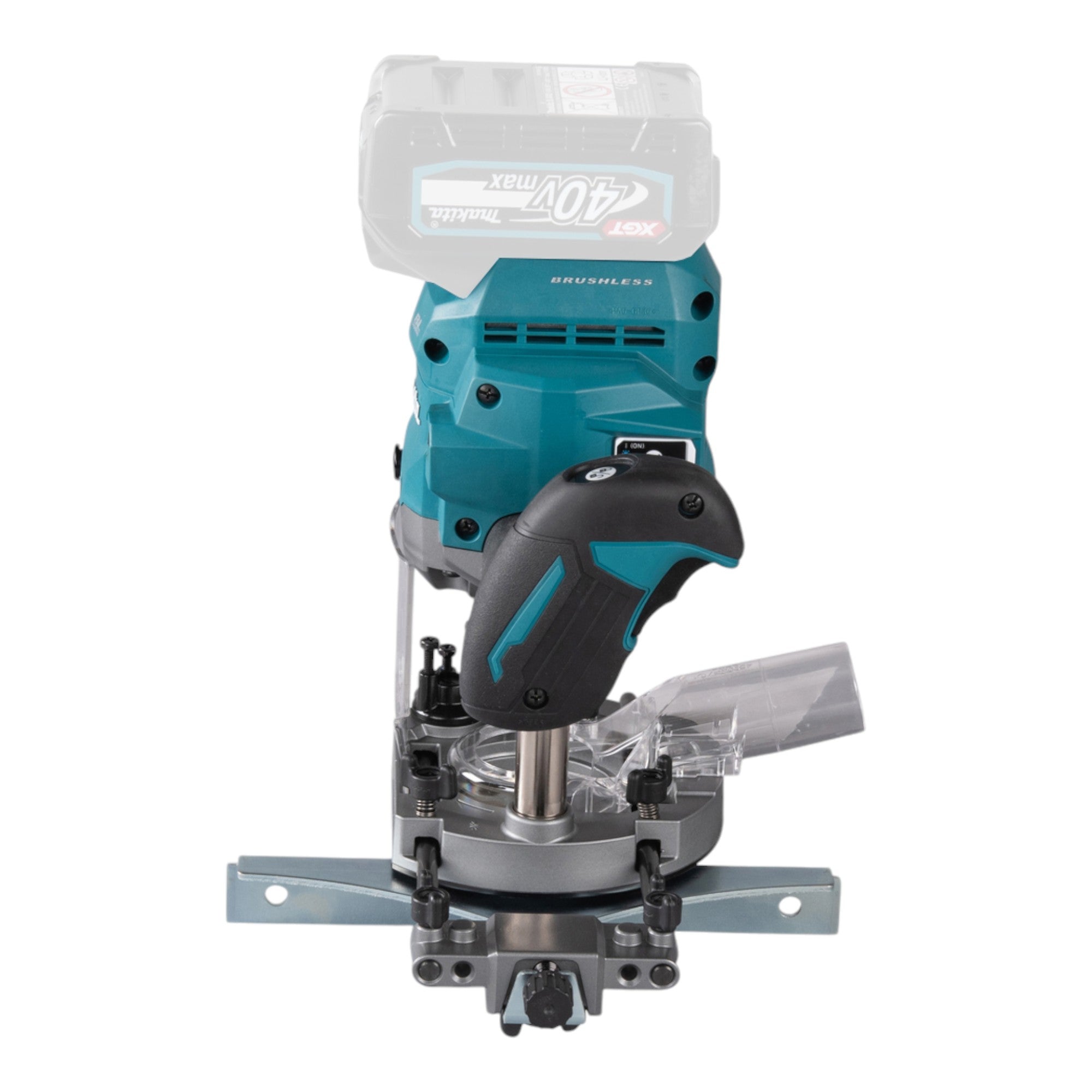 Makita RP 001 GD1 Akku Oberfraese 40 V max 12 mm Brushless 1x Akku 2 5 Ah ohne Ladegeraet 1 - toolbrothers