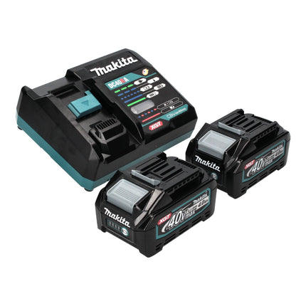 Makita RP 001 GM201 Cordless router 40 V max. 12 mm brushless + 2x battery 4.0 Ah + charger + Makpac