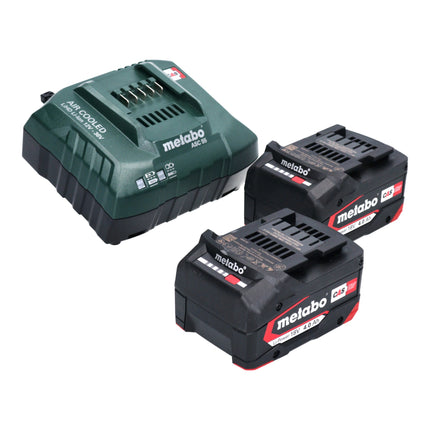 Metabo HG 18 LTX 500 cordless hot air gun 18 V 300 / 500 °C + 2x rechargeable battery 4.0 Ah + charger