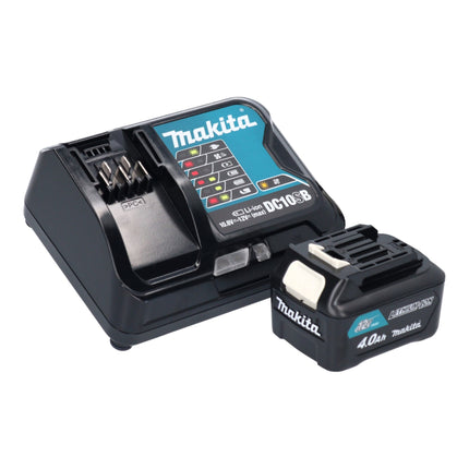 Soplador a batería Makita UB 101 DSM1 12 V máx. + 1 batería de 4,0 Ah + cargador