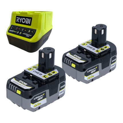 RYOBI RY18PSX10A Sega per potatura a batteria 18 V 10 cm brushless + 2x batteria 5,0 Ah + caricatore