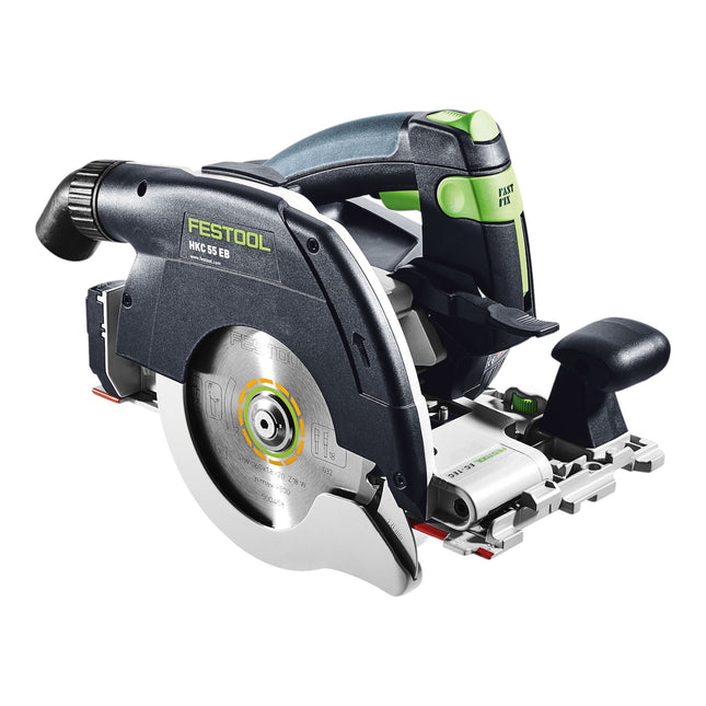 Festool HKC 55 EB-Basic-5,0 Cordless Circular Saw 18 V 160 mm Brushless ( 577034 ) + 1x battery 5,0 Ah + Systainer - without charger