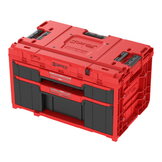 Qbrick System ONE Drawer 2 Plus Toolbox 2 0 Red Ultra HD modularer Werkzeugkasten 587 x 380 x 340 mm 9 l 20 l 0 - toolbrothers