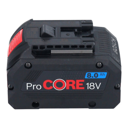 Bosch Starter Set 1x ProCORE 18 V 8,0 Ah Professional Li-Ion Einschub Akku ( 1600A016GK ) + GAL 18V-160 Professional Ladegerät ( 1600A02T5G )