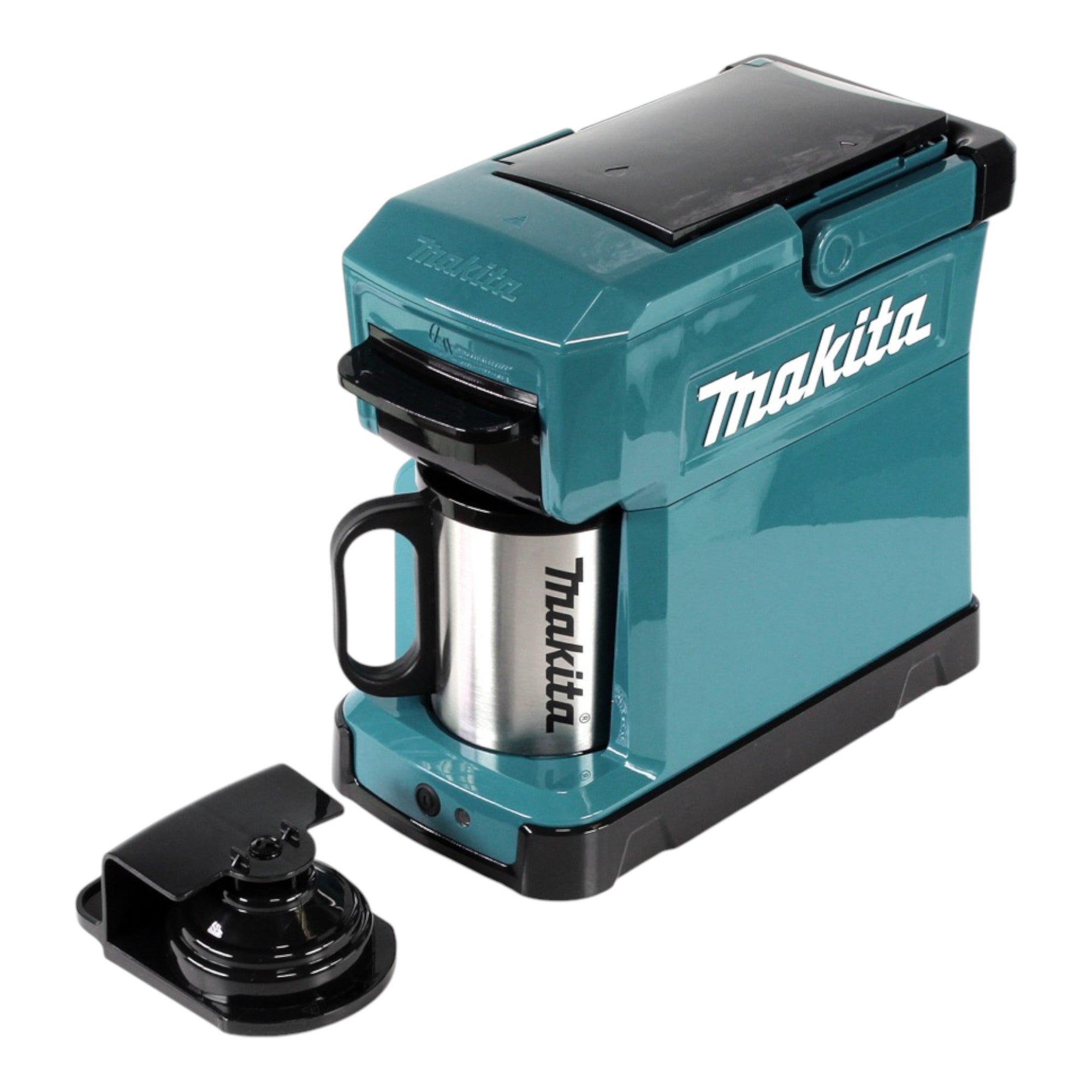 Makita DCM 501 SM2 Akku Kaffeemaschine 12 V max 18 V 2x Akku 4 0 Ah Ladegeraet 1 - toolbrothers