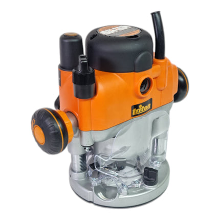 Défonceuse de précision Triton TRA001 2400 W 0 - 68 mm avec double fonction ( 330165 ) + butée