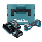 Makita TM 001 GD101 Akku Multifunktionswerkzeug 40 V max Starlock Max Brushless 1x Akku 2 5 Ah Ladegeraet Makpac 0 - toolbrothers