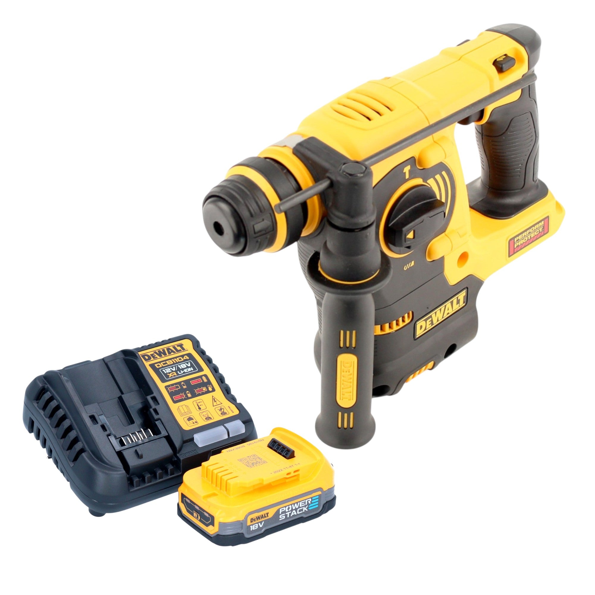 DeWalt DCH 253 E1 Akku Kombihammer 18 V 2 1 J SDS plus 1x Powerstack Akku 1 7 Ah Ladegeraet 0 - toolbrothers