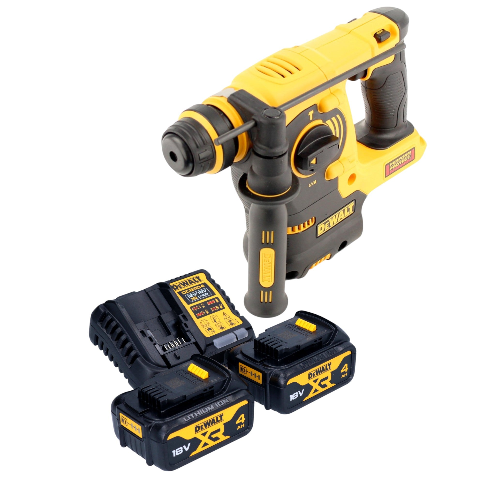 DeWalt DCH 253 M2 Akku Kombihammer 18 V 2 1 J SDS plus 2x Akku 4 0 Ah Ladegeraet 0 - toolbrothers