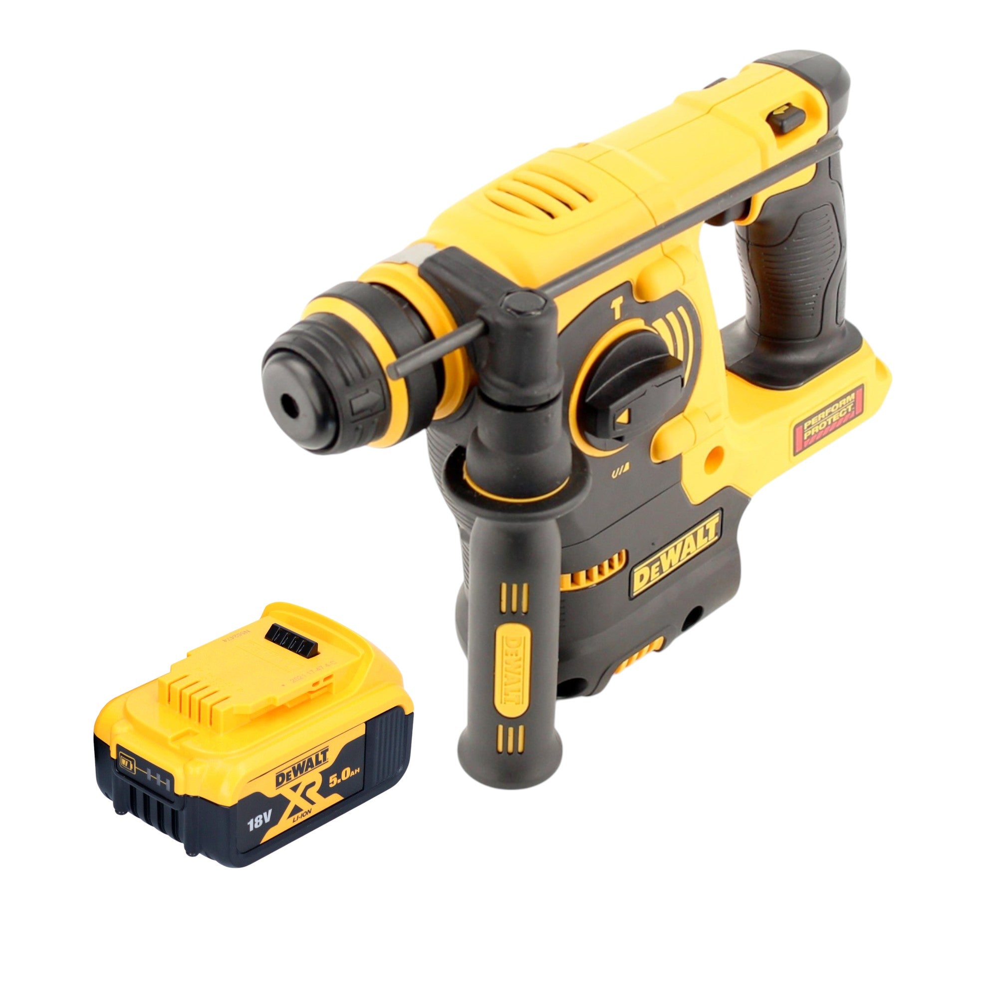 DeWalt DCH 253 N Akku Kombihammer 18 V 2 1 J SDS plus 1x Akku 5 0 Ah ohne Ladegeraet 0 - toolbrothers