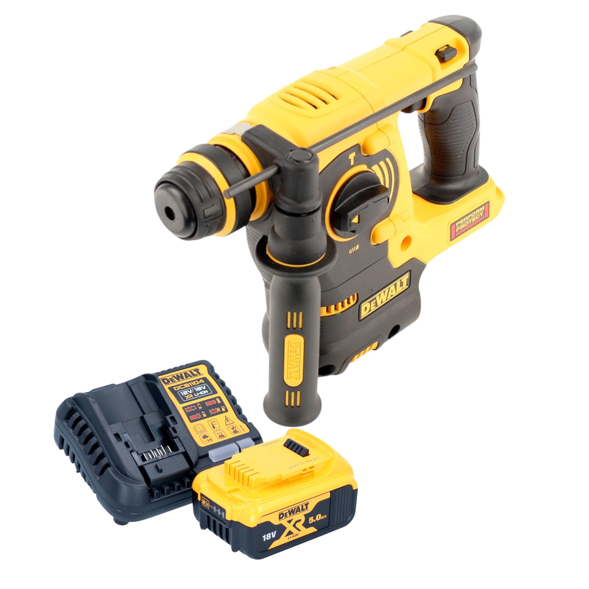 DeWalt DCH 253 P1 Akku Kombihammer 18 V 2 1 J SDS plus 1x Akku 5 0 Ah Ladegeraet 0 - toolbrothers