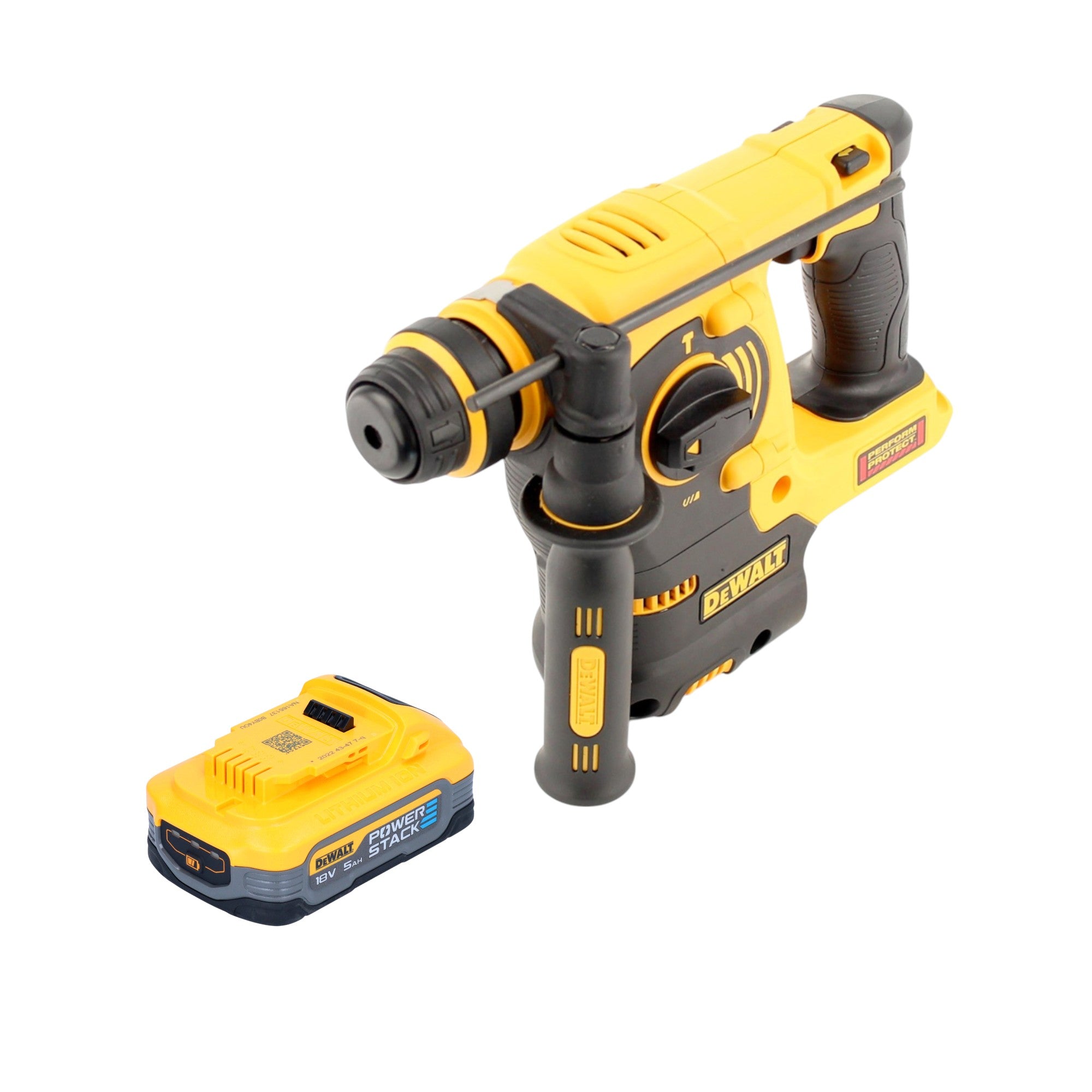 DeWalt DCH 253 N Akku Kombihammer 18 V 2 1 J SDS plus 1x Powerstack Akku 5 0 Ah ohne Ladegeraet 0 - toolbrothers